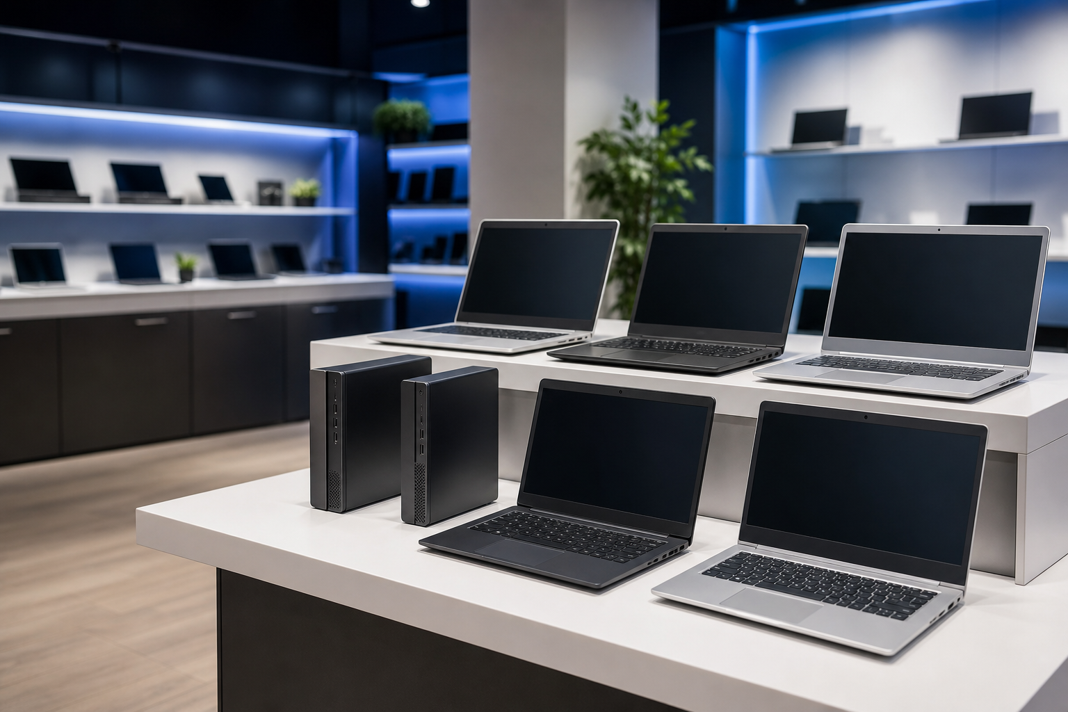 Refurbished laptops and desktop computers
